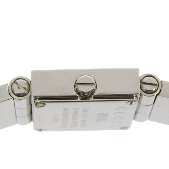 GUCCI Watches 600L blackDial Stainless Steel Quartz Analog display Women - Picture 4 of 8